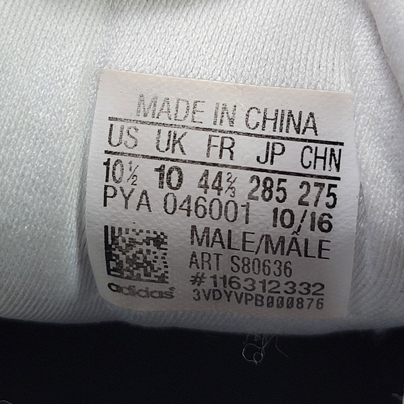 Adidas Mens UltraBoost 3.0 Men's 10.5 S80636 Knit White Running Shoes Sneakers - Picture 11 of 13